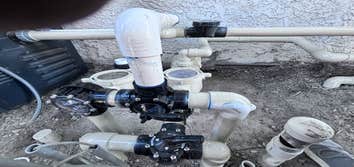 New pump and valves