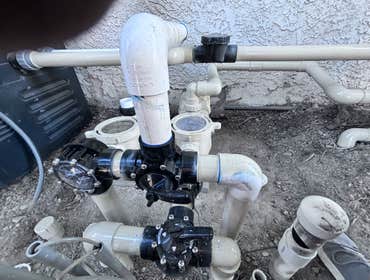 New pump and valves