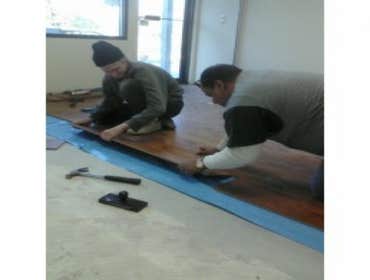 Laminate Installation This is the one of many floors we have installed
