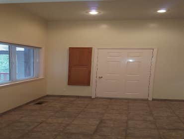 Johnson Drive house Complete paint job performed inside house in all rooms also several items repaired through out house with new light fixtures wood f