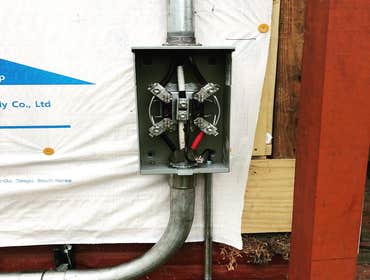 Photos by North-stone Electric, Inc #3 New 200 Amp Meter and Main Breaker Panel