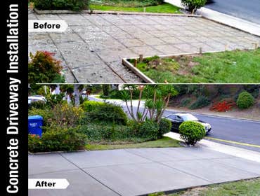 CONCRETE DRIVEWAY #1