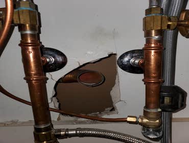 Photos by Royally Flushed plumbing