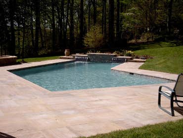 Raised Beam with cut stone