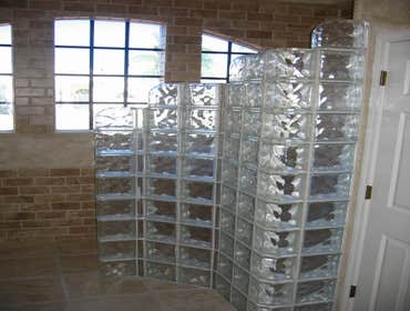 Glass Block Installation