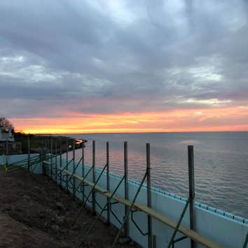 ICF Retaining Wall