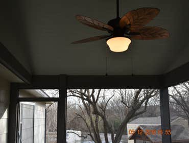 Preston Screened Composite Deck