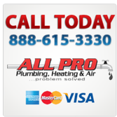 All Pro Plumbing Heating & Air Project 1