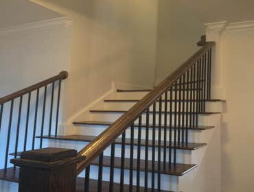 Hardwood stair system