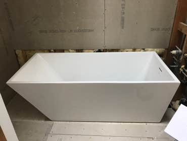 Photos by Dun Rite Remodel LLC #6 Install 7' His/Her walk in shower with separate temperature controls, and a gorgeous custom linear drain system.
We