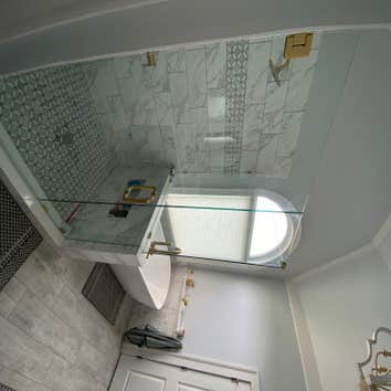 Master bathroom remodel