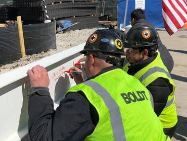 PBC South Loop Elementary School Topping Out