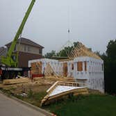 Framing - setting trusses