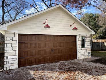Morton St. Detached Gararge New detached garage at rear of property, with new gravel drive.
