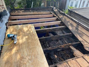 Roof joist replacement
