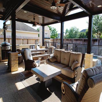 Outdoor living area