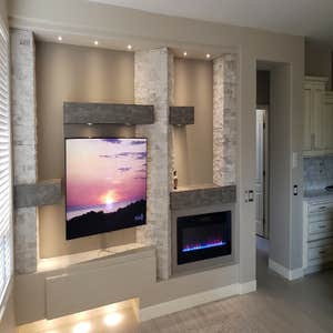 Media Walls, flooring and others