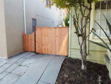 Albany fence and gate.