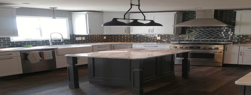 After Kitchen Restoration (flooding)