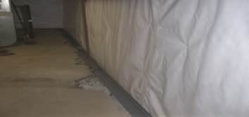 Basement Waterproofing Homeowners of an Oakmont PA residency had water infiltration in their unfinished basement. Water was coming in along the stone 