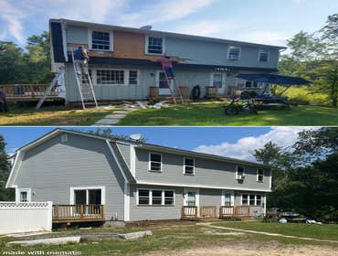 Photos by Cruzn2remodel #1 All new windows and vinyl siding