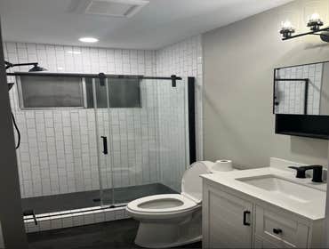 Photos by Creative Construction 360 Inc. #1 Bathroom Remodel Before and After
