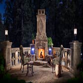 Outdoor Patio Fireplace