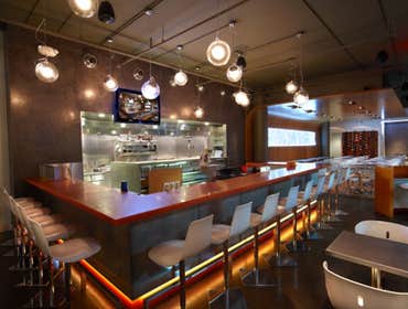 Z-Grille This 100-seat, 2,400 square foot restaurant is located on the ground floor of Signature Place in downtown St. Petersburg, FL. Where the build