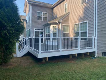 Composite Deck by Axenia Construction 14x25 Composite Deck