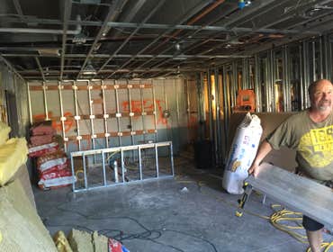 Photos from TGC Remodeling Pool room convert to three one bedroom apartments. Job - convert former pool room in basement of apartment building to three