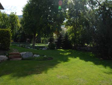 Larkin Landscaping Our landscape services entail total Installation of sprinkler systems, concrete work, water features, fire-pits, retaining walls, pa