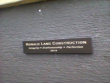 Photos from Ronald Lang Construction