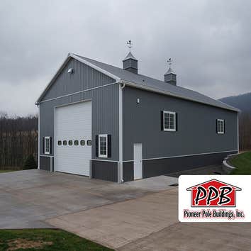 42’ W x 80’ L x 18’ 6” H (ID# 461) 42’ W x 80’ L x 18’ 6” H (ID# 461) - Total Cost: Contact Us
This building is highly customized, for construction co