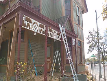 Photos by Jordan's Custom Woodwork #1 Turn of the century Victorian abandon for 11 years. Now fully restored.