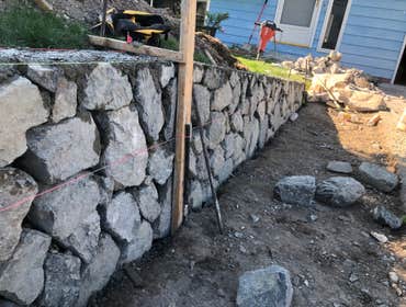 Building rockwall