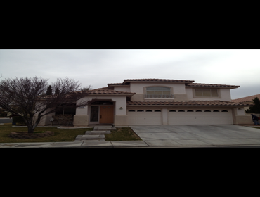 Sunguard Custom Painting Before and After... Before and After exterior beautification project..