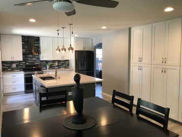 Kitchen Remodeling Costa Mesa Complete Kitchen Remodeling, Electrical panel, Flooring.