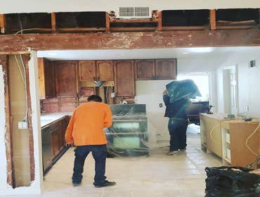 Photos by M.Y Contractors Inc #5 Kitchen REMODELING, open walls , create Island.