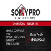 Photos by Sonny Pro Construction Inc #1 Sprayed painting