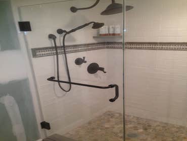 Basement bathroom