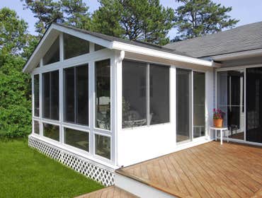 Cathedrial sunroom