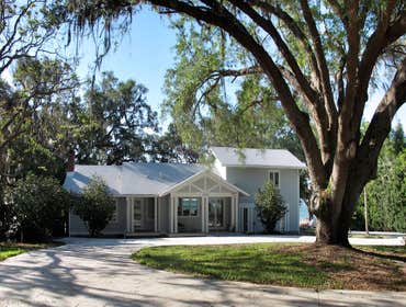 Entrance elevation