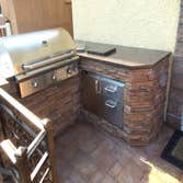 Outdoor BBQ Island
