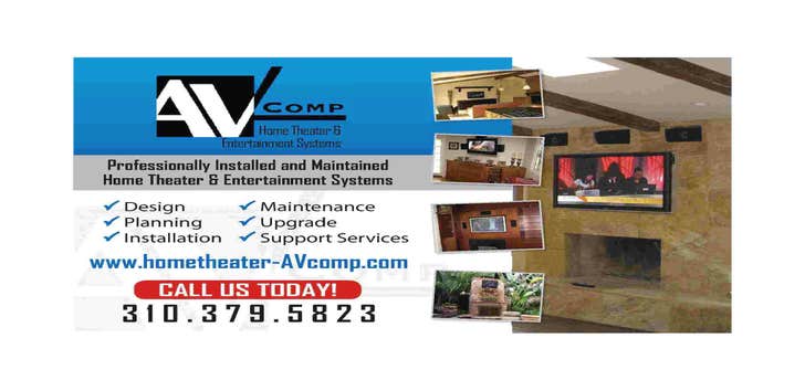 Project photos from AVcomp Home Theater & Entertainment Systems