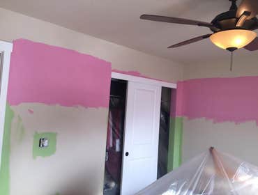 before painting