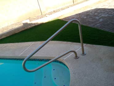 Paver design and bench