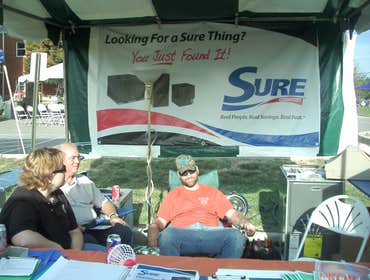 Hopetoberfest Pictures of our booth at the Hopetoberfest Church festival at Hopeful Lutheran Church in Burlington, KY.
