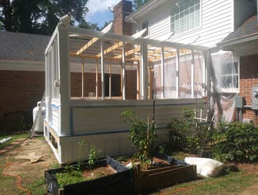 Photos by Perched Eagle Construction #1 Trex Deck build along with exterior painting
