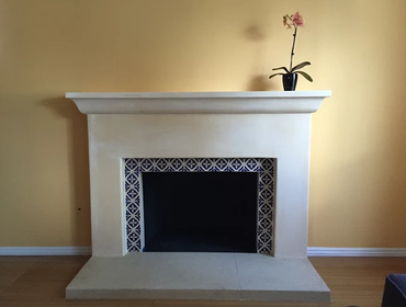 custom fireplace remodel