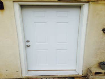 Replacement entry door